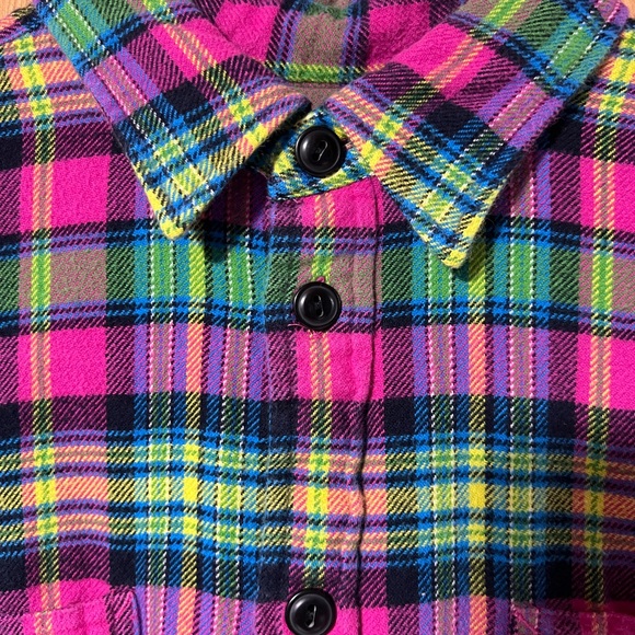 Ralph Lauren Large Long Sleeve Plaid Flannel Button-Up Shirt - Picture 2 of 10